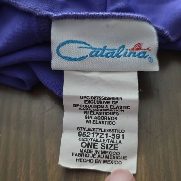 Catalina Women's One Size Purple Shoulder Wrap Shawl - Picture 2 of 4